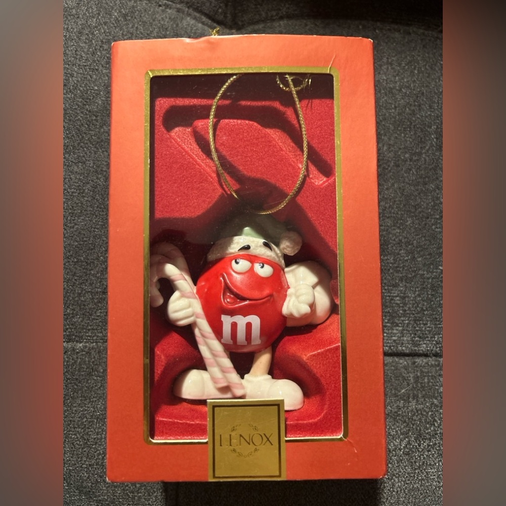 Lenox M&M's Red Character Ornament
